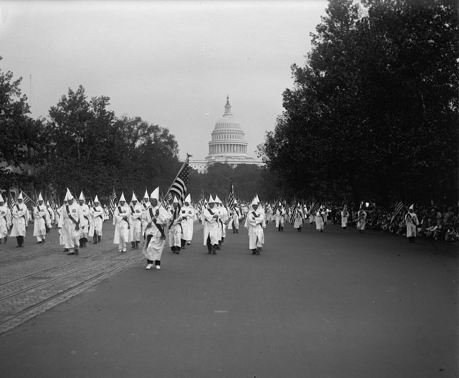 Ku Klux Klan parade