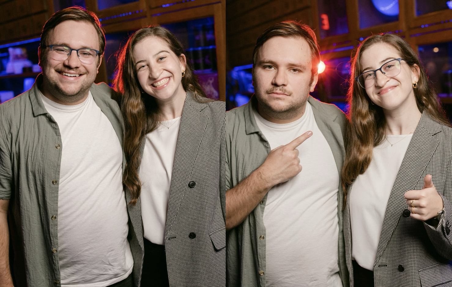 Chandler Dean and Sarah Gruen