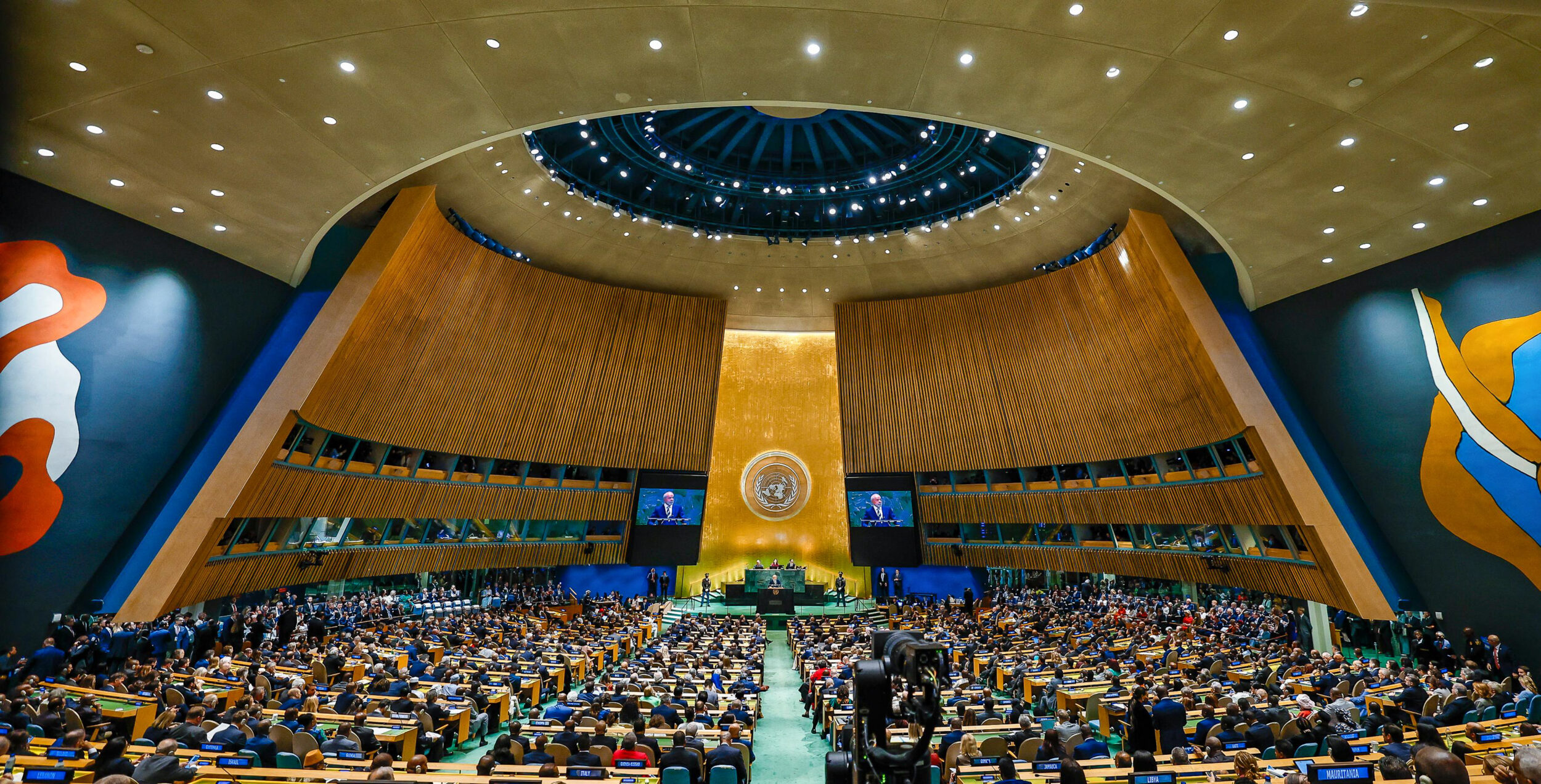 A full UN Assembly Hall
